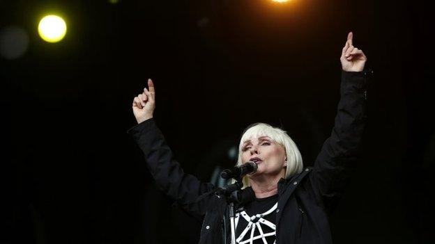 Blondie at Glastonbury