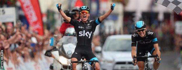 Peter Kennaugh said it was a "special result" to win the national road race