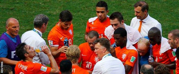 Netherlands v Mexico - Louis van Gaal