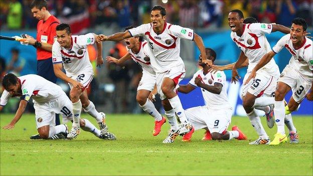 Costa Rica celebrate