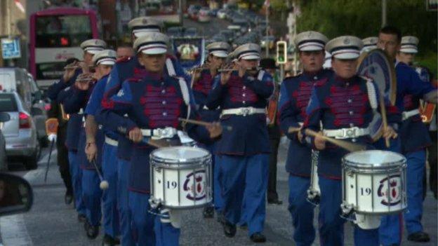 Upper Falls Protestant Boys' band