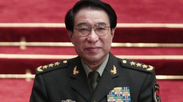 File photo: Xu Caihou, 14 March 2012