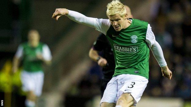 Ryan McGivern has left Hibs