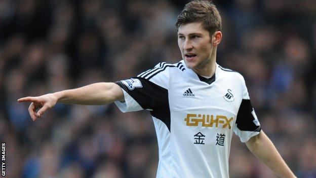 Swansea City defender Ben Davies