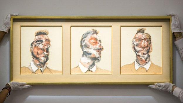 Three Studies for Portrait of George Dyer