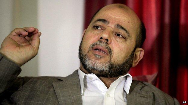 Senior Hamas leader Moussa Abu Marzouk