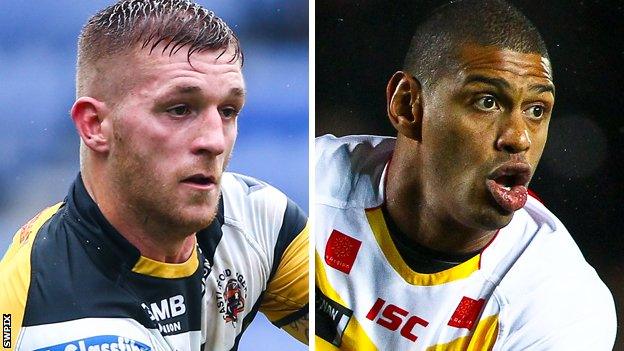 Marc Sneyd and Leon Pryce