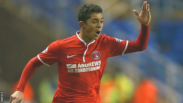 Cameron Stewart in action for Charlton