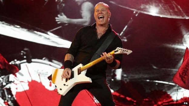 Metallica are set to have two singles in the top 50 this weekend