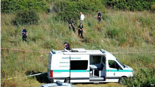 British police searching for Madeleine McCann