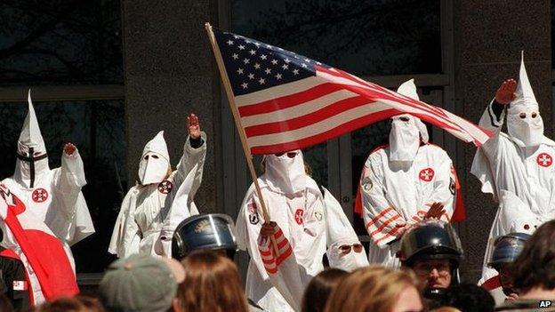 Ku Klux Klan rally