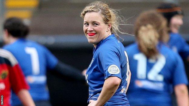 Leinster forward Sharon Lynch