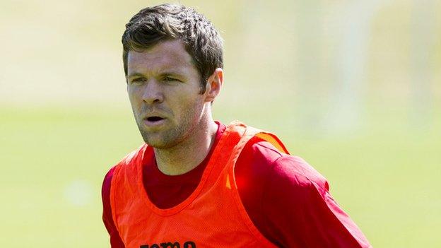 Darren Barr is training with Partick Thistle