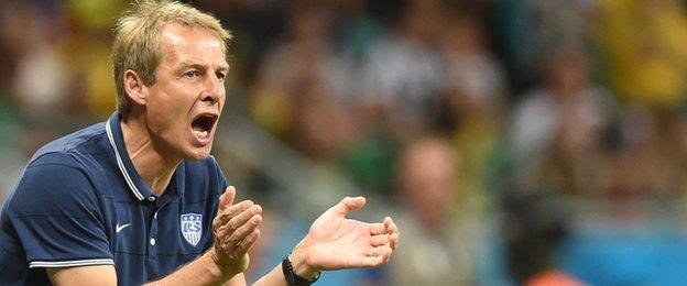 jurgen klinsmann USA Mananger