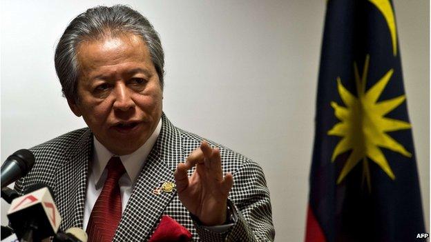 Malaysia's Foreign Affairs Minister Anifah Aman