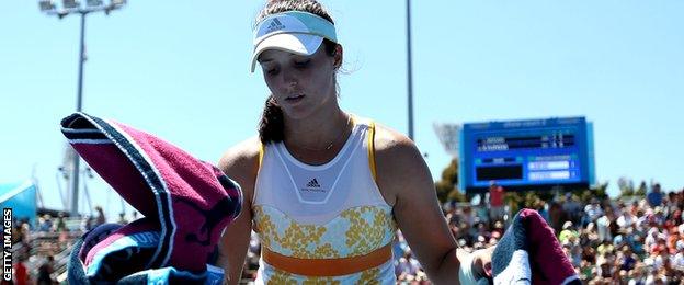 British tennis star Laura Robson