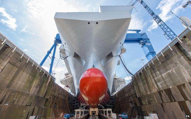 Rosyth aircraft carrier