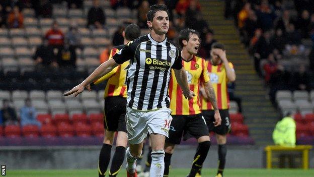 Kenny McLean has signed a two-year deal with St Mirren