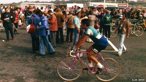 Cyclist Raymond Poulidor