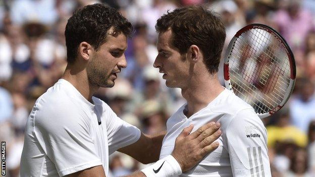 Grigor Dimitrov & Andy Murray