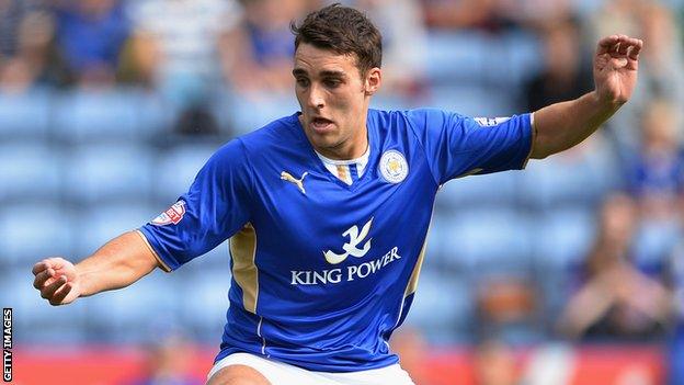 Leicester City midfielder Matty James