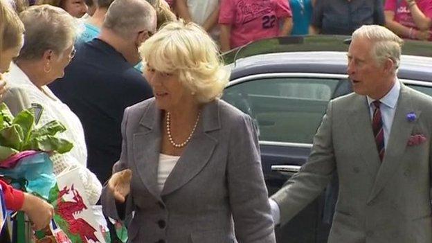 Prince Charles and the Duchess of Cornwall