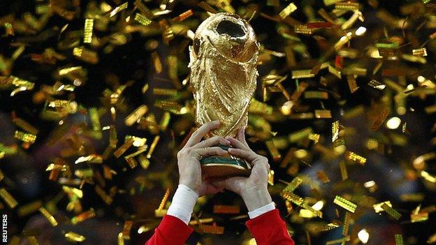 World Cup trophy