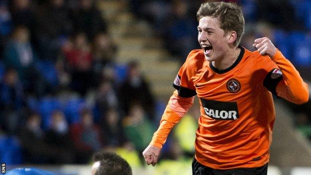 Ryan Gauld thanked Dundee united after signing for Sporting Lisbon