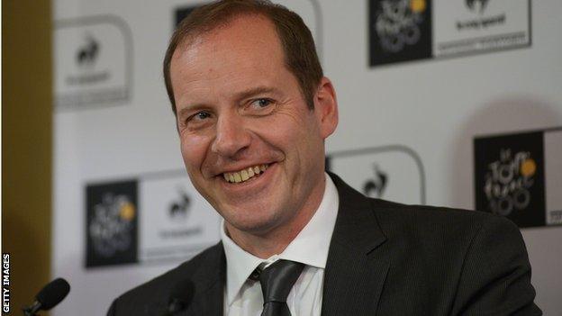 Tour de France director Christian Prudhomme