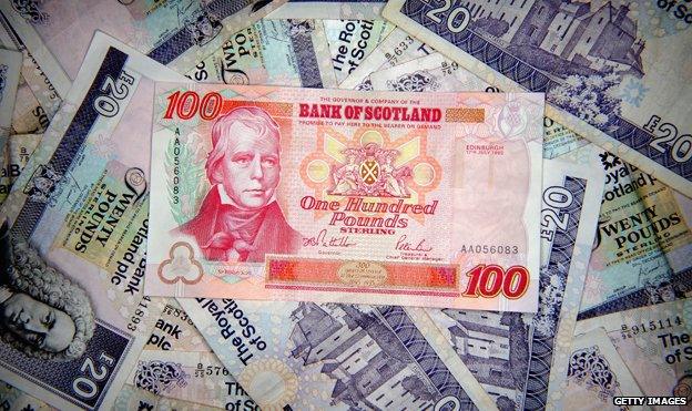 Scottish banknotes