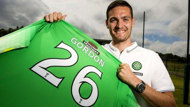 Craig Gordon signs for Celtic