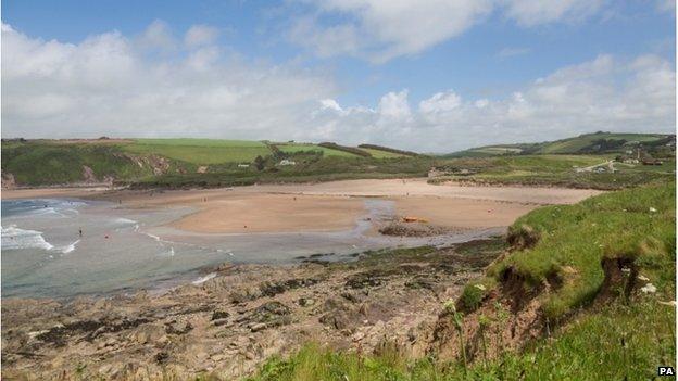 Bantham beach, Devon