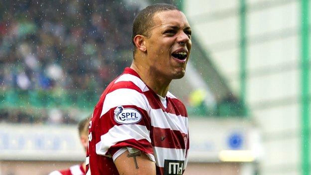 Mickael Antoine Curier has signed a new deal with Hamilton Accies