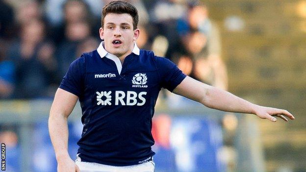 Matt Scott missed Scotland's summer tour and will sit out the autumn internationals