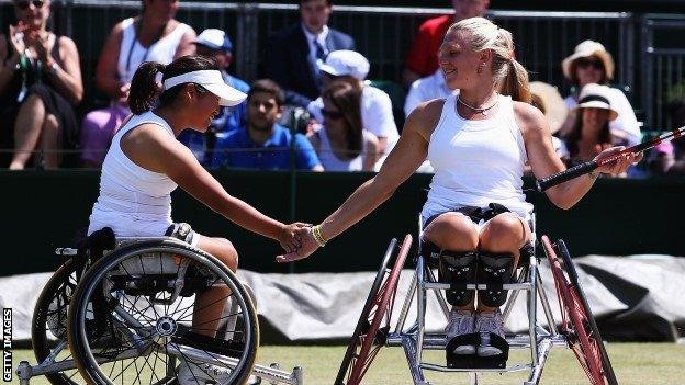 Yui Kamiji and Jordanne Whiley