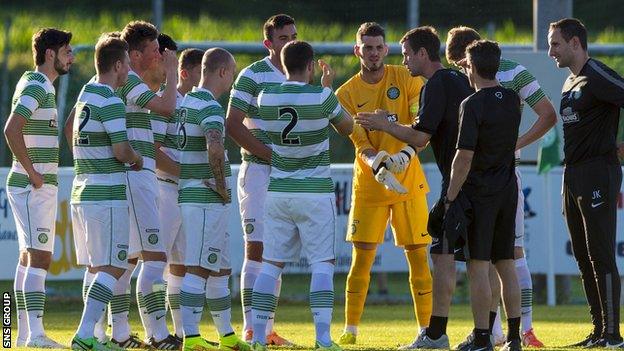 Celtic are preparing for the new season at an Austrian training camp