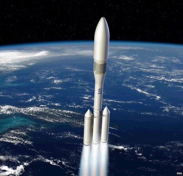 Initial Ariane 6 design