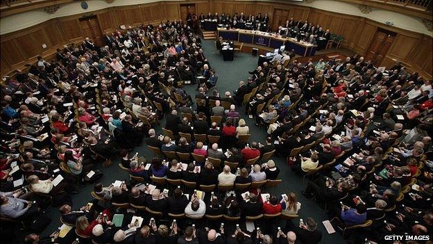 Church of England general synod meeting