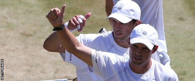 Bob and Mike Bryan