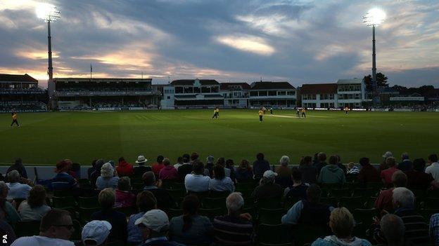 Canterbury under lights, 4th of July 2014