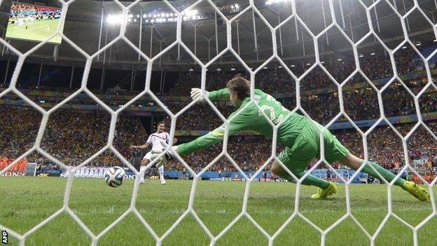 Tim Krul, Netherlands v Costa Rica, World Cup 2014