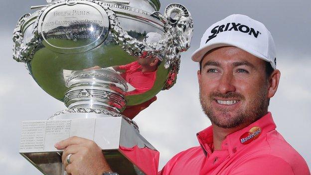 Graeme McDowell, winner of the French Open