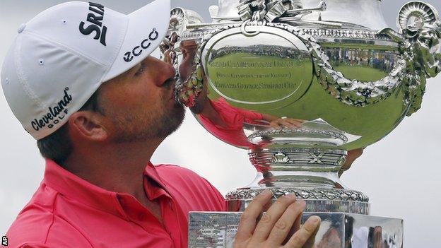 Graeme McDowell, winner of the French Open