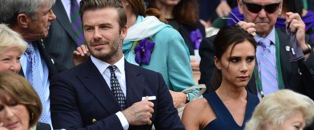 David and Victoria Beckham