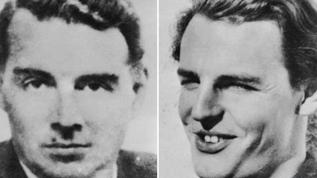 Guy Burgess and Donald Duart Maclean