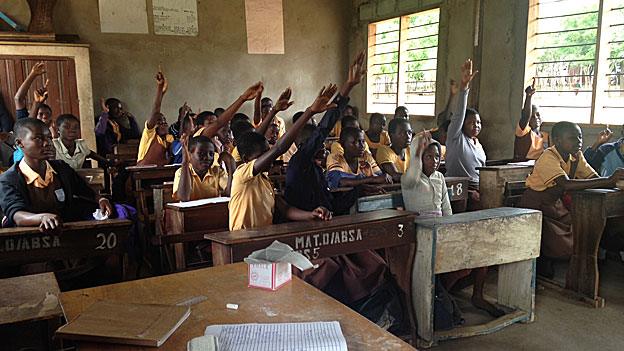 Ghana school class