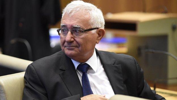 John Dalli in court, 7 Jul 14