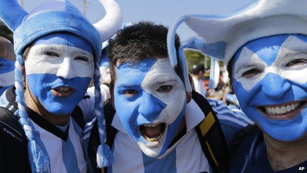 Argentina fans