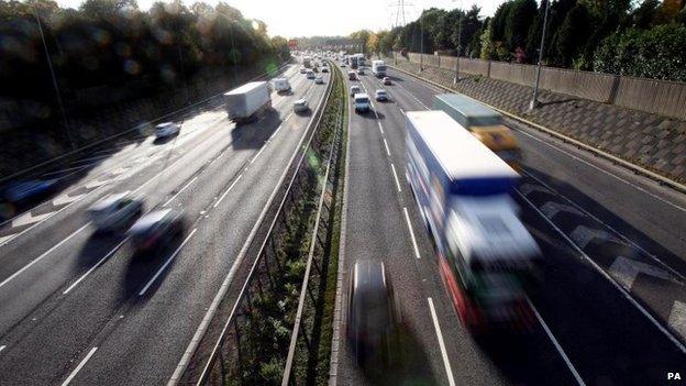 Motorway traffic