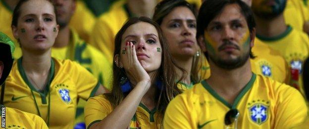 Brazil fans